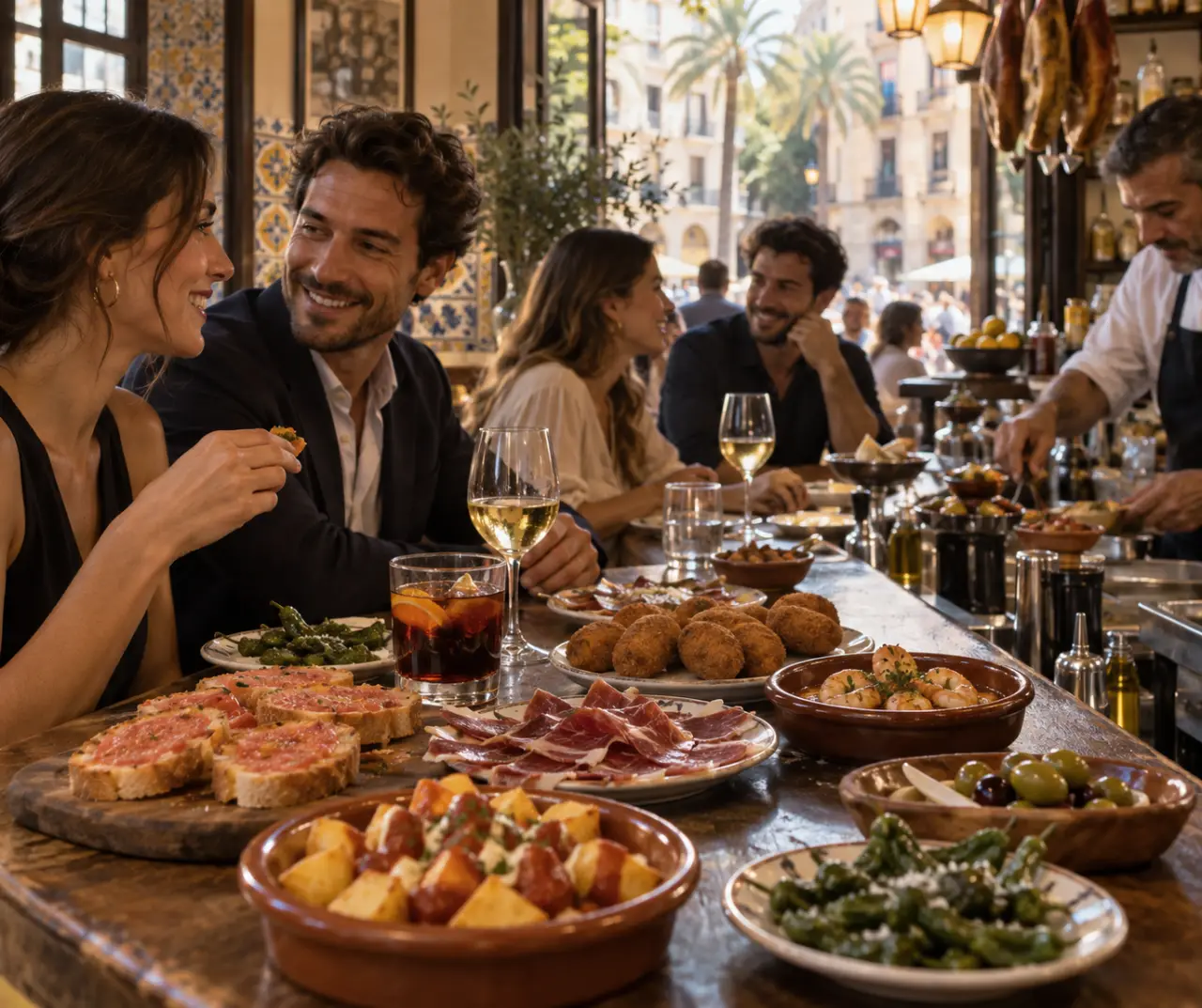 Tapas traditionnelles à Barcelone : choisissez votre comptoir, votre quartier et vos plats