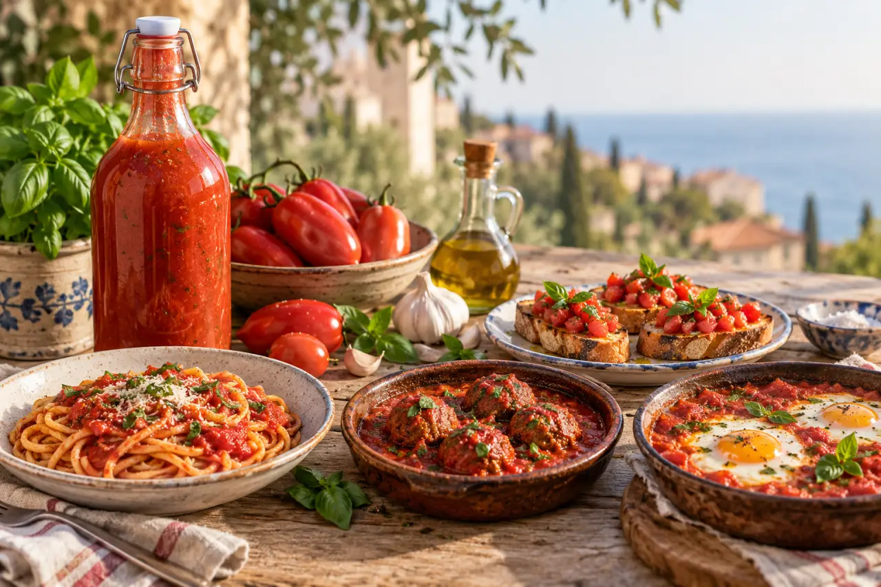 Tomates italiennes : une sauce maison de 1,25 litre et quatre recettes faciles